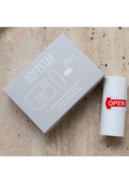 Hoppstar Kağıt Rulo 3'lü Paket 76899
