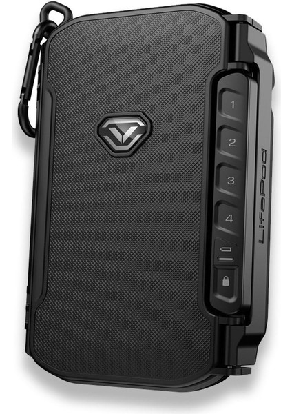 Vaultek Lifepod x Mini Seyahat Humidoru Siyah 4lü
