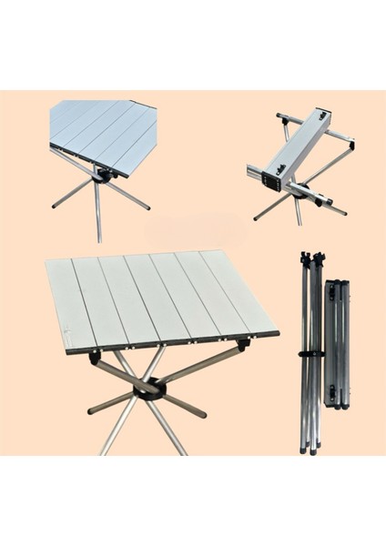 SK02+ Alüminyum Katlanır Kamp Masası