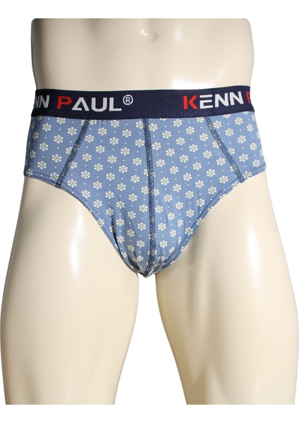 3'lü Erkek Slip Desenli Pamuklu Lüks Boxer