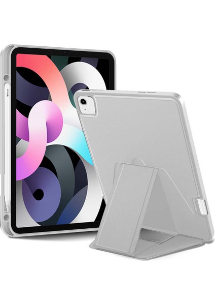 Apple iPad Air 4.5.nesil 10.9 Inç 2020 2022 Uyumlu Standlı Kalem Yuvalı Darbe Korumalı Armor Kılıf