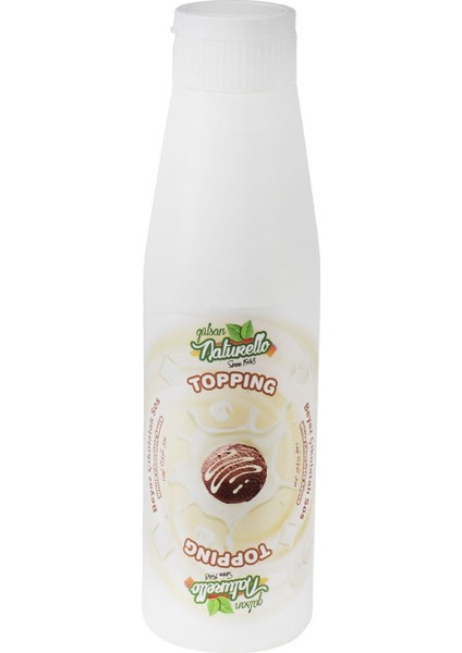 Naturello Beyaz Çikolatalı Topping Sos 1000 gr
