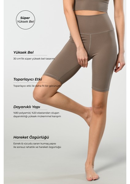 Kadın Süper Yüksek Bel Bisikletçi Tayt indirimleri