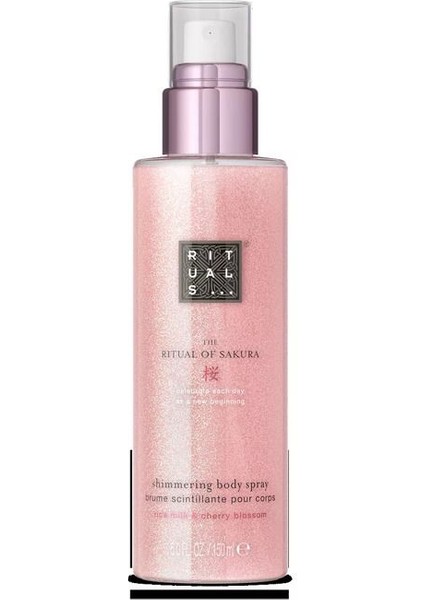 The Ritual Of Sakura Pırıltılı Vücut Spreyi 150 ml