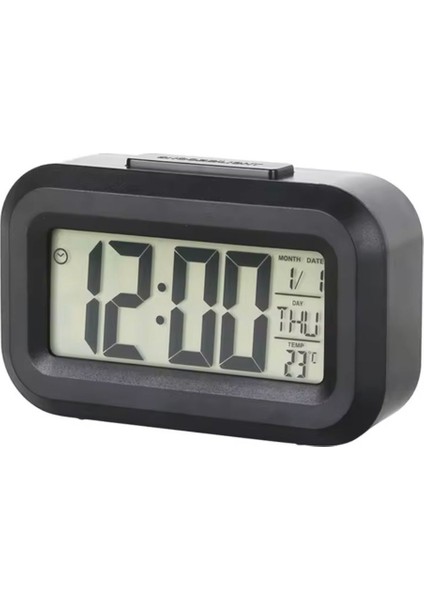 Dijital Masaüstü Çalar Saat Alarm, Takvim, Sıcaklık Göstergesi ve LED Ekran