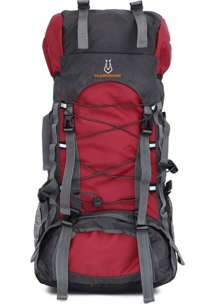 60L Omuz Çantası Açık Erkek ve Kadın Yürüyüş Çantası Yağmur Geçirmez Naylon (Yurt Dışından)