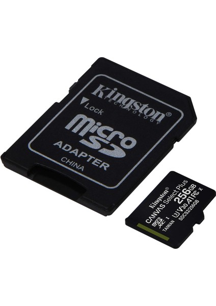 Canvas Select Plus 256 GB 100 MB/s SDCS2/256 GB A1 C10 Micro SD Kart