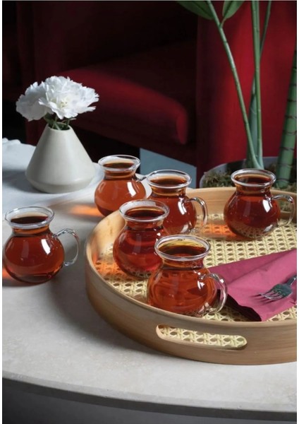 6 Lı Keyfi Ala Borosilikat Çay Bardağı Pinterest Bardak