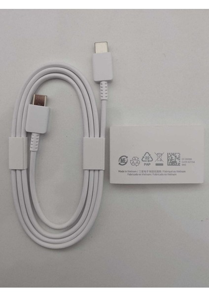 Orijinal USB Type-C Kablo Çift Taraf Type C Hızlı Şarj Destekli 1.8 Metre %100 Orjinal Tablet ve Telefon Uyumludur