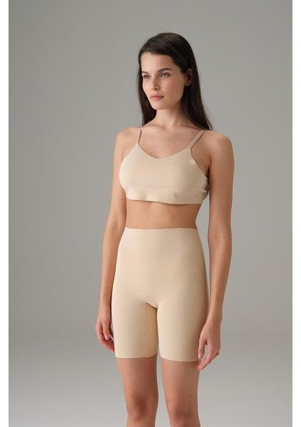 Kadın Supima Ten Iz Yapmaz Yüksek Bel Şekillendirici Tayt 8334 modelleri