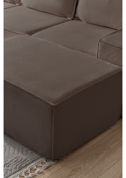 Puzzle Koltuk Tamamen Sünger Minimalist 4 Lü Koltuk modelleri