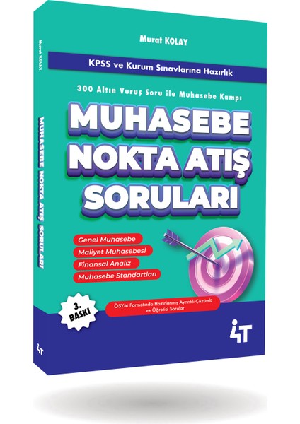 Muhasebe Nokta Atış Soruları 3.baskı
