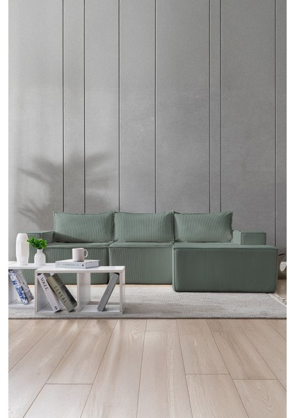 Puzzle Koltuk Tamamen Sünger Minimalist 4 Lü Koltuk