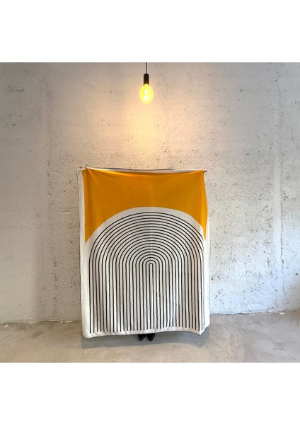 Yellow Art Polar Tv Battaniyesi