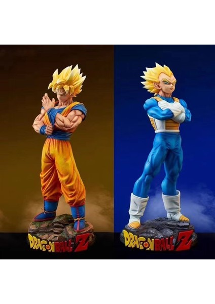 Seven Dragon Ball Aftershock Goku & Vegeta Set Süper Saiyan Manken Figür Dekorasyonu (Yurt Dışından)