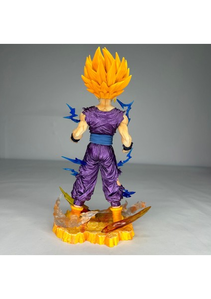 Yedi Dragon Ball Süper Saiyan Süper Iki Güneş Gohan Akını Oyun Kolu Modeli Süsler Heykel Hediyeler (Yurt Dışından) fiyatları