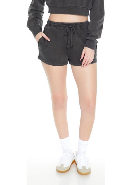 F21 Yıkamalı Şort