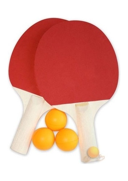 Masa Tenisi Raket Seti ( 2 Raket + 3 Top)