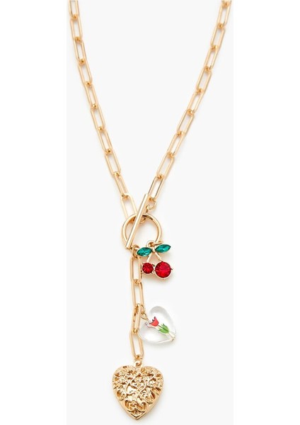 Kiraz Charm Kolye