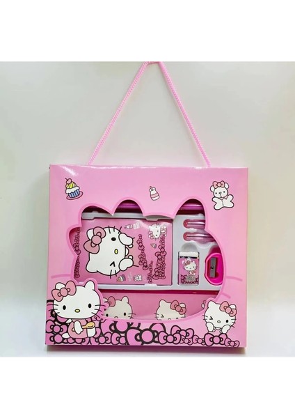 Sanrio Kuromi Hello Kitty 8 Parça Kırtasiye Seti Okul Seti Hello Kitty My Melody Kırtasiye Seti fiyatları