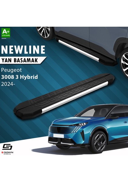 Peugeot 3008 3 Hybrid Newline Krom Yan Basamak 183 cm 2024 Üzeri A+ Kalite