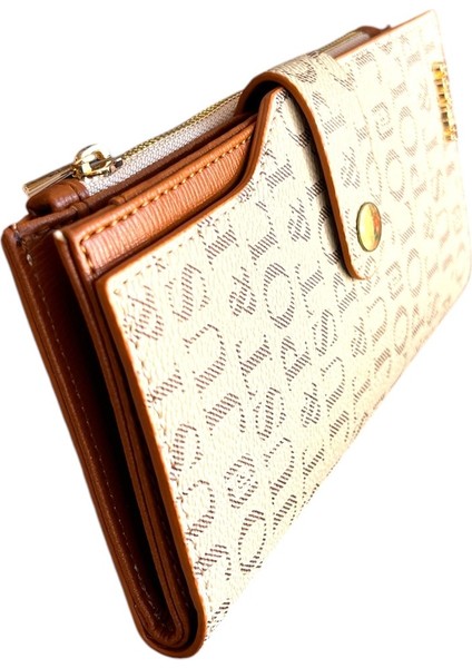 JP09 20 Kartlı Çok Bölmeli Kadın Cüzdanı OZT09 18CMX10CM
