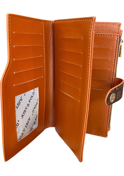 JP09 20 Kartlı Çok Bölmeli Kadın Cüzdanı OZT09 18CMX10CM fırsatları