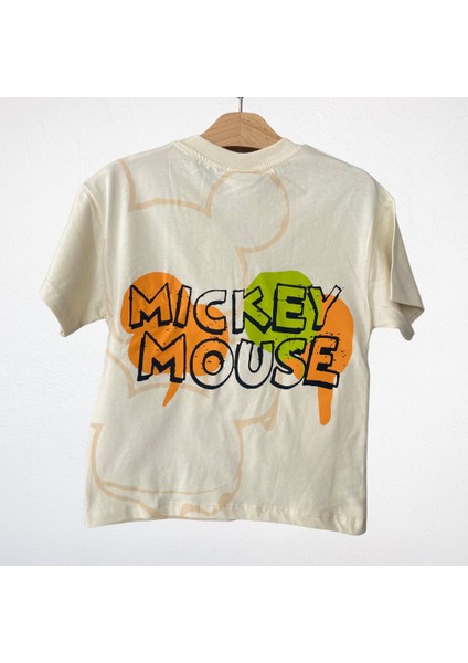 Mickey Mouse Baskılı Tişört ve Eşofman Altı Takımı fırsatları