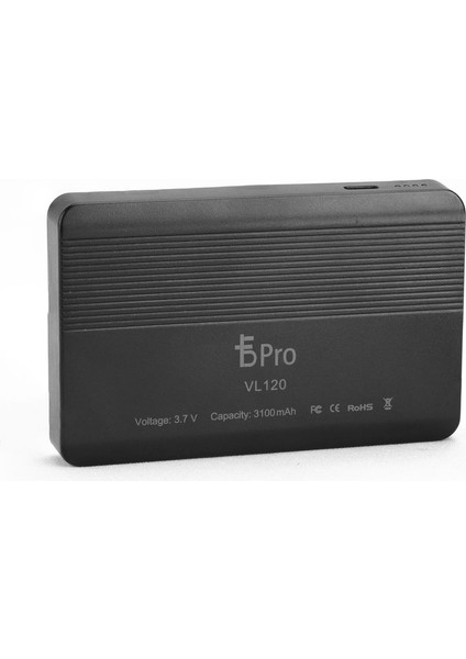 VL120 LED Video Işığı Siyah Dahili Bataryalı fiyatları