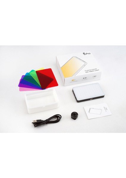 VL120 LED Video Işığı Siyah Dahili Bataryalı indirimleri