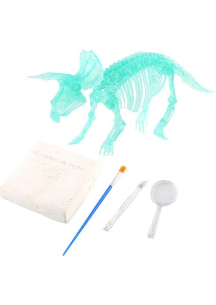 Kids Dinozor Arkeoloji Dino Oyuncak Triceratops (Yurt Dışından)
