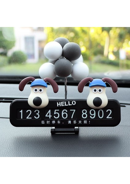 Geçici Araba Plakası Araba Cep Telefonu Numarası Plakası Yaratıcı Süsler Dekoratif Malzemeler (Yurt Dışından)