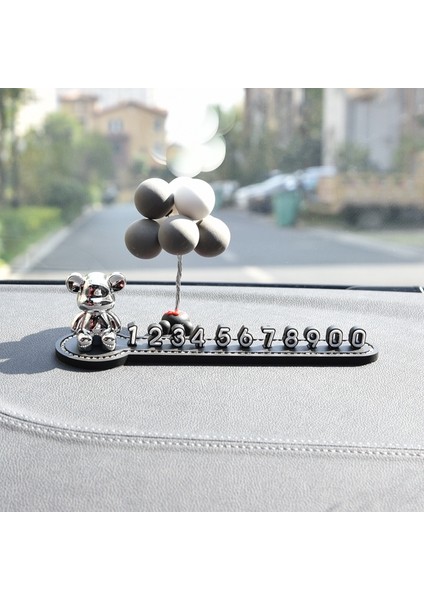 Araba Araba Telefon Numarası Plaka Araba Geçici Park Numarası Plaka Hareketli Araba Plaka Sevimli Yaratıcı Araba Hareketli Araba Kartı (Yurt Dışından)