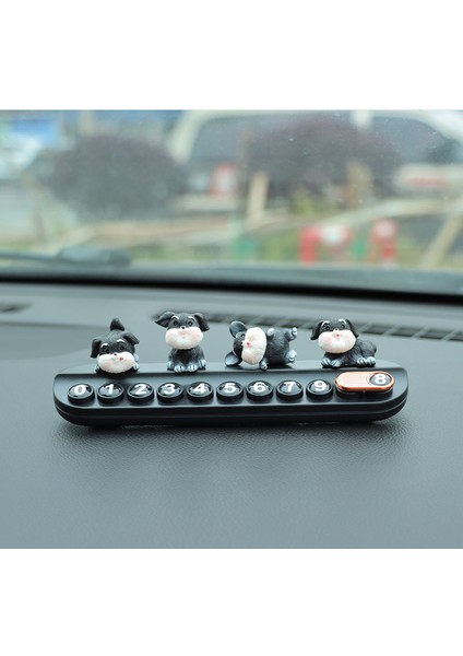 Araba Telefon Plakasını Taşımak Için Geçici Otopark Plakası Araba Gizlenebilir Cep Telefonu Numarası Plaka Dekorasyon Malzemeleri (Yurt Dışından)