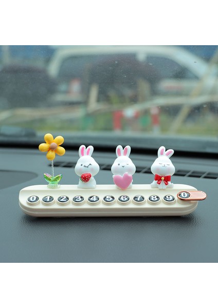 Araba Telefon Plakasını Taşımak Için Geçici Otopark Plakası Araba Gizlenebilir Cep Telefonu Numarası Plaka Dekorasyon Malzemeleri (Yurt Dışından)