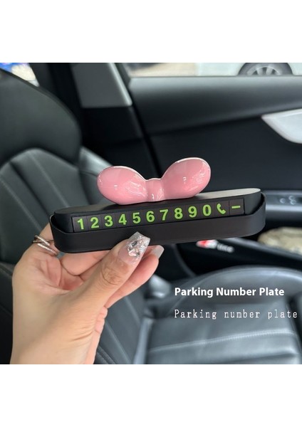 Papyon Araba Geçici Park Plakası Yeni Plaka Dopamin Yaratıcı Sevimli Araba Araba Hareketli Araba Hareketli Araba (Yurt Dışından)