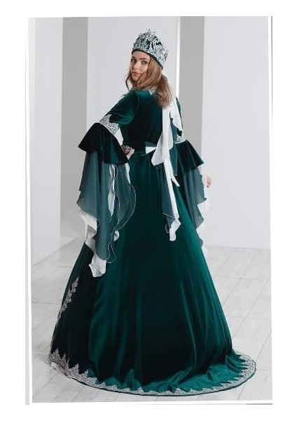 Bindallı Kına Elbisesi 5 Parça 20-123 Bordo fiyatları