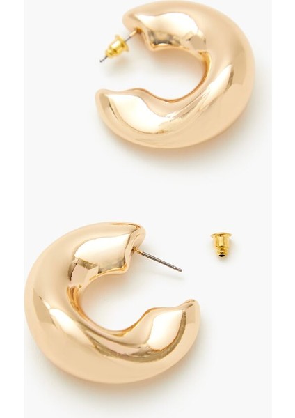 Düz Halka Küpeler modelleri