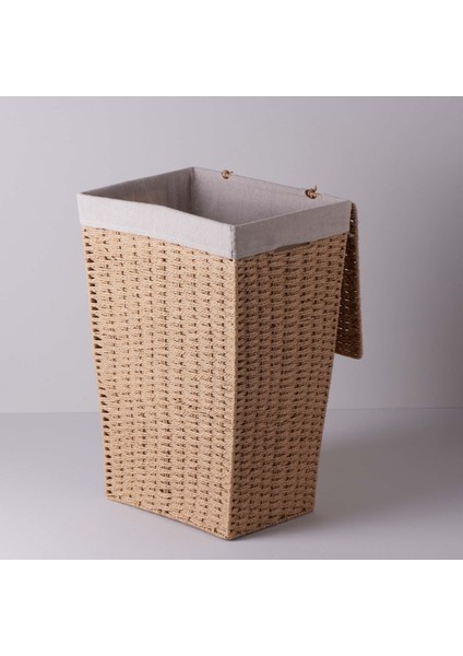 Carry 40X30X60 cm Çamaşır Sepeti Naturel