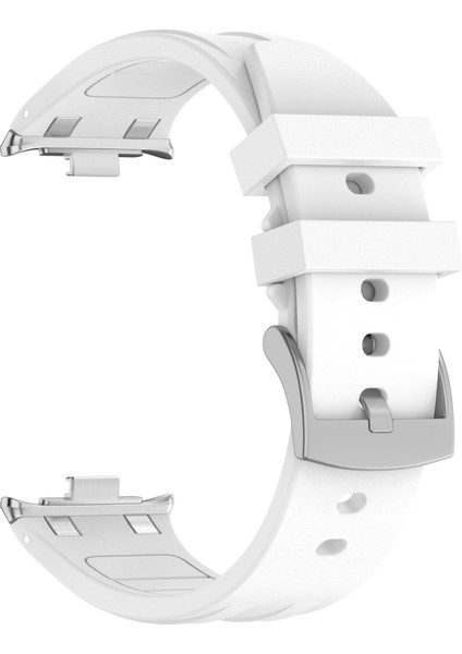 Xiaomi Redmi Watch 5/watch 4/smart Band 9 Pro/8 Pro Ayarlanabilir Bilek Kayışı Için Silikon Kordonlu Saat - Beyaz (Yurt Dışından)