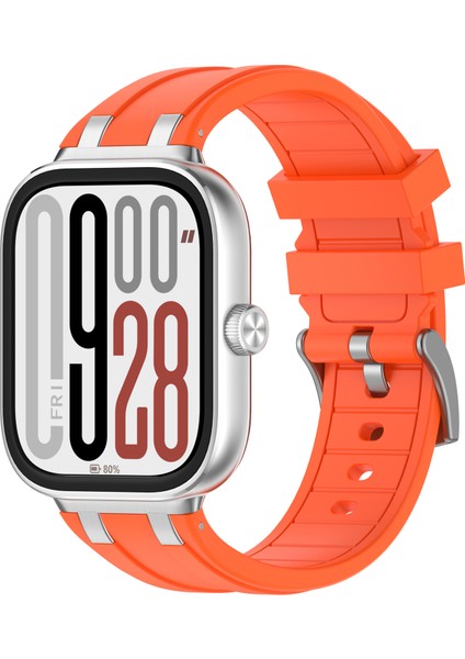 Xiaomi Redmi Watch 5/watch 4/smart Band 9 Pro/8 Pro Ayarlanabilir Bilek Kayışı Için Silikon Kordonlu Saat - Turuncu (Yurt Dışından) indirimleri