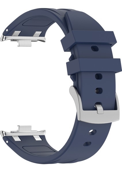 Xiaomi Redmi Watch 5/watch 4/smart Band 9 Pro/8 Pro Ayarlanabilir Bilek Kayışı Için Silikon Kordonlu Saat - Lacivert (Yurt Dışından)