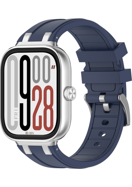 Xiaomi Redmi Watch 5/watch 4/smart Band 9 Pro/8 Pro Ayarlanabilir Bilek Kayışı Için Silikon Kordonlu Saat - Lacivert (Yurt Dışından) indirimleri