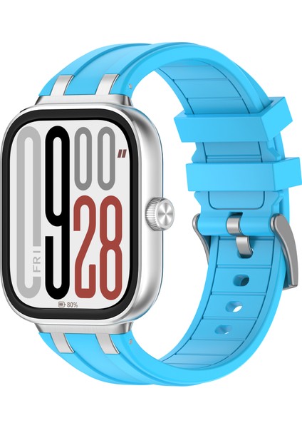 Xiaomi Redmi Watch 5/watch 4/smart Band 9 Pro/8 Pro Ayarlanabilir Bilek Kayışı Için Silikon Kordonlu Saat - Gök Mavisi (Yurt Dışından) indirimleri