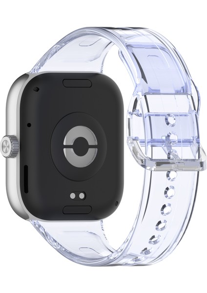 Xiaomi Smart Band 9 Pro/8 Pro/redmi Watch 5/4 Için Tpu Saat Kayışı Renk Değiştiren Şeffaf Bilek Bandı - Fotokromik Açık Mor (Yurt Dışından)