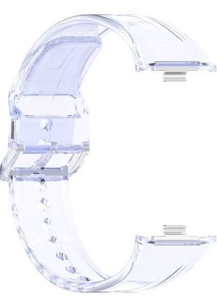 Xiaomi Smart Band 9 Pro/8 Pro/redmi Watch 5/4 Için Tpu Saat Kayışı Renk Değiştiren Şeffaf Bilek Bandı - Fotokromik Açık Mor (Yurt Dışından) modelleri
