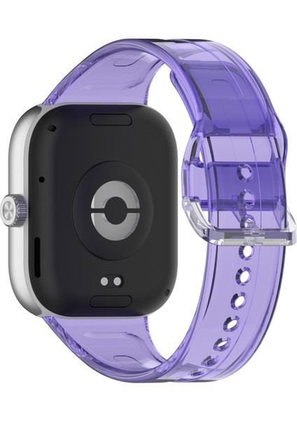 Xiaomi Smart Band 9 Pro/8 Pro/redmi Watch 5/4 Için Tpu Saat Kayışı Renk Değiştiren Şeffaf Bilek Bandı - Fotokromik Açık Mor (Yurt Dışından) indirimleri