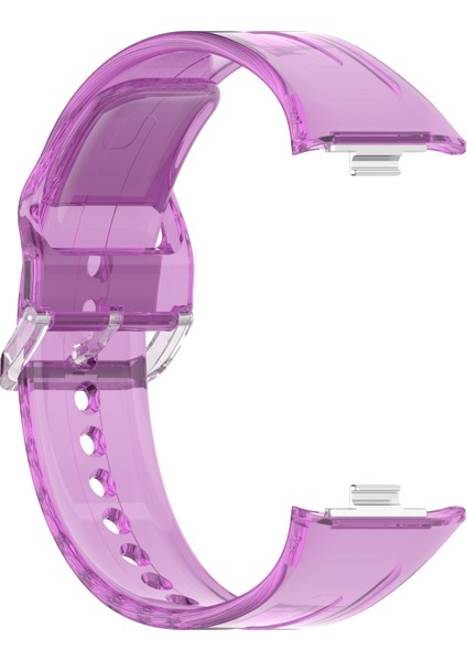 Xiaomi Smart Band 9 Pro/8 Pro/redmi Watch 5/4 Için Tpu Saat Kayışı Renk Değiştiren Şeffaf Bilek Bandı - Fotokromik Mor (Yurt Dışından) fırsatları