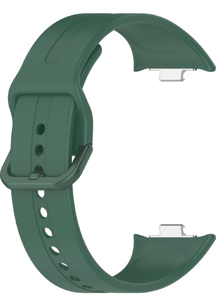 Xiaomi Smart Band 9 Pro/8 Pro/redmi Watch 5 Esım/5/4 Için Silikon Kayış Ayarlanabilir Saat Bandı - Koyu Yeşil (Yurt Dışından)