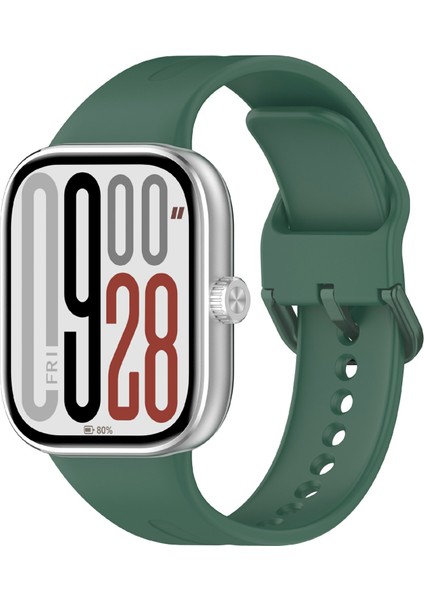 Xiaomi Smart Band 9 Pro/8 Pro/redmi Watch 5 Esım/5/4 Için Silikon Kayış Ayarlanabilir Saat Bandı - Koyu Yeşil (Yurt Dışından) fiyatları